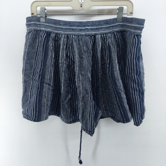 GAP LINEN BLEND PULL FLOWY SHORTS SZ LARGE - Picture 7 of 11